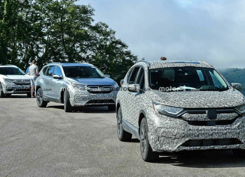 Изображение Обновленный Honda CR-V готовится к продаже
