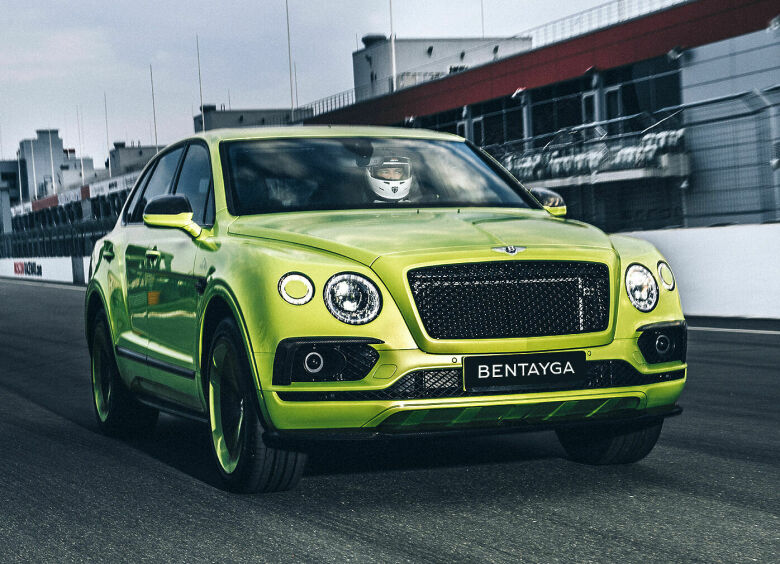 Изображение В Россию приехал эксклюзивный Bentley Bentayga