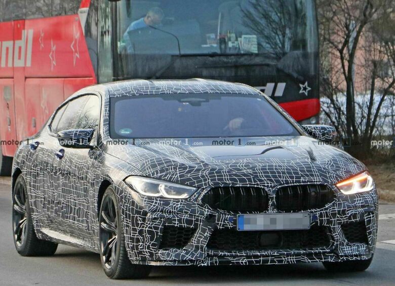 Изображение Новый BMW M8 Gran Coupe выкатился на тесты