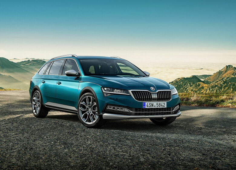 Изображение Чехи представили новый универсал Skoda Superb Scout