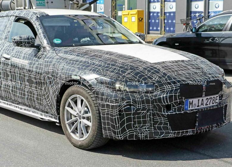Изображение BMW i4 впервые замечен на тестах