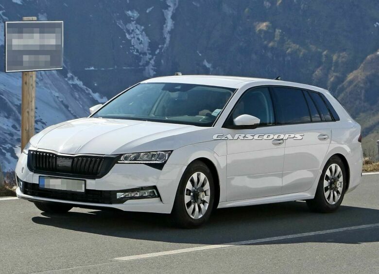 Изображение Новую Skoda Octavia заметили на дорожных тестах