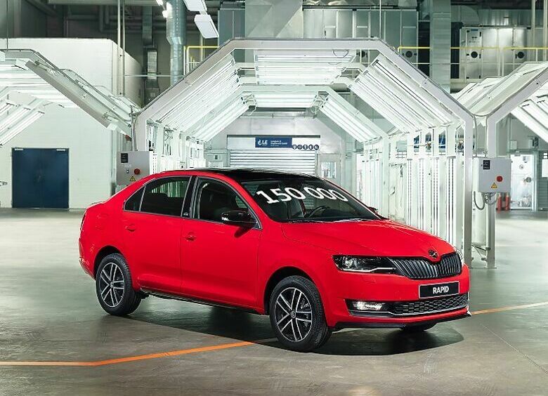 Изображение Сколько новых Skoda Rapid выпустили в России