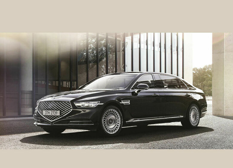 Изображение Обновленный лимузин Genesis G90 L начали продавать до премьеры