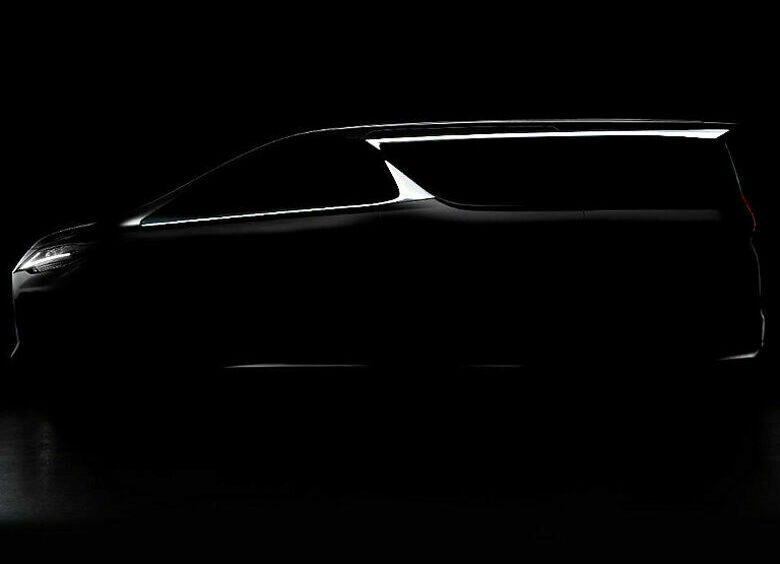 Изображение Lexus подтверждает выпуск роскошного минивэна