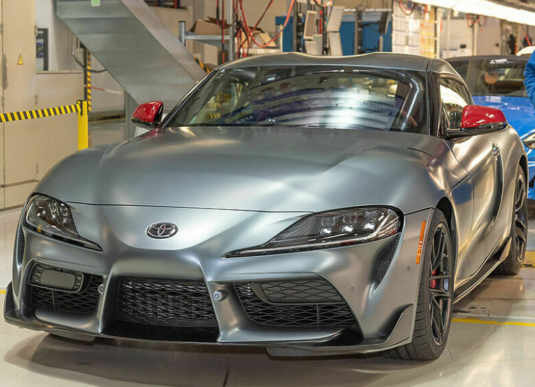 Изображение Стартовало производство новой Toyota Supra