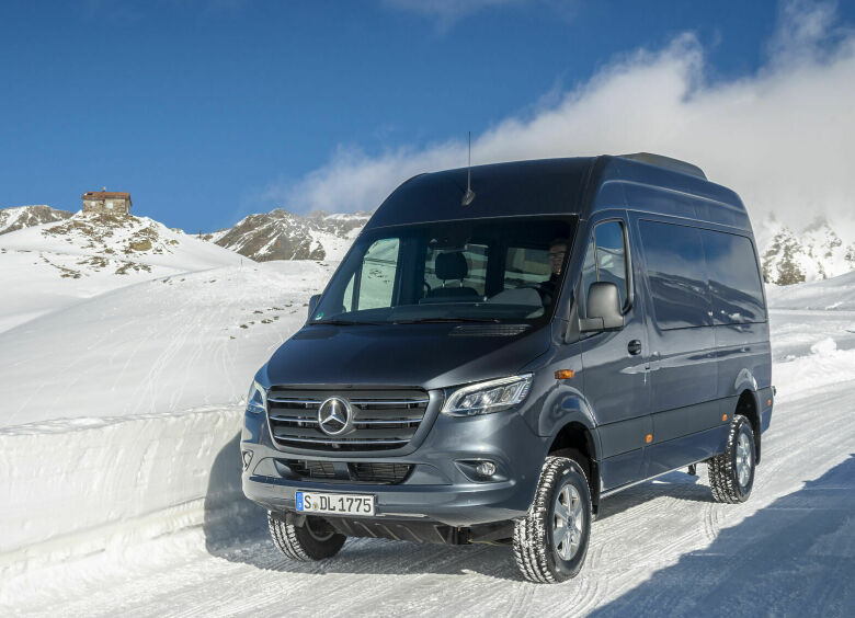 Изображение Полноприводный Mercedes-Benz Sprinter докатился до России