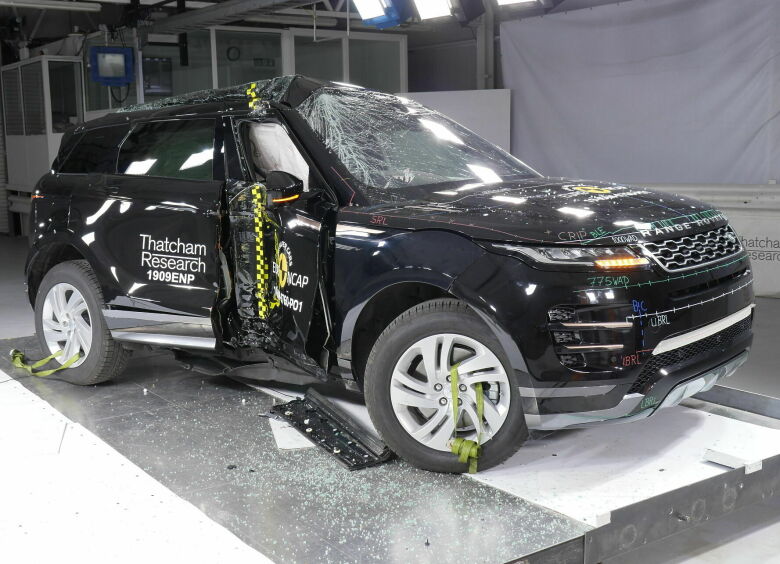 Изображение EuroNCAP разбил новые Citroёn C5 Aircross и Range Rover Evoque