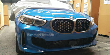 С новой BMW 1-й серии сняли камуфляж