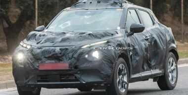 Nissan Juke второго поколения выкатили на тесты