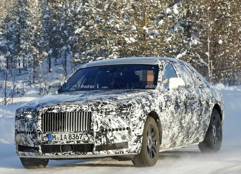 Изображение Призрак на дороге: новый Rolls-Royce Ghost выкатили на тесты