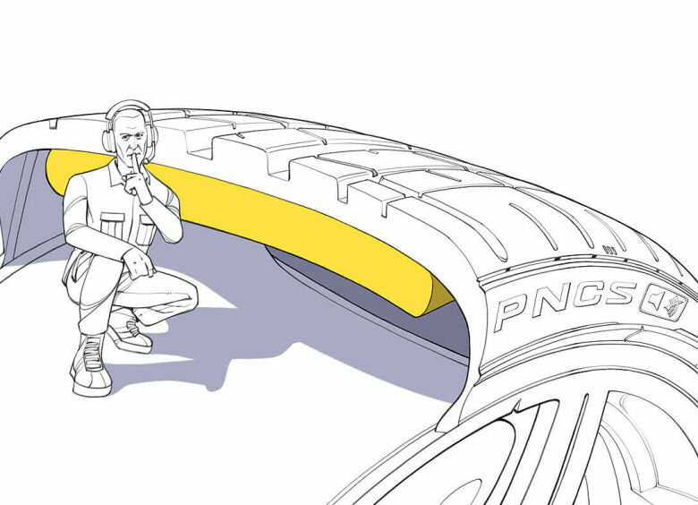 Изображение Pirelli нашла способ избавить шины от шумности