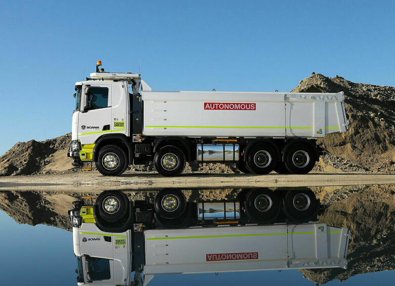 Изображение Scania выкатила на тесты беспилотные грузовики