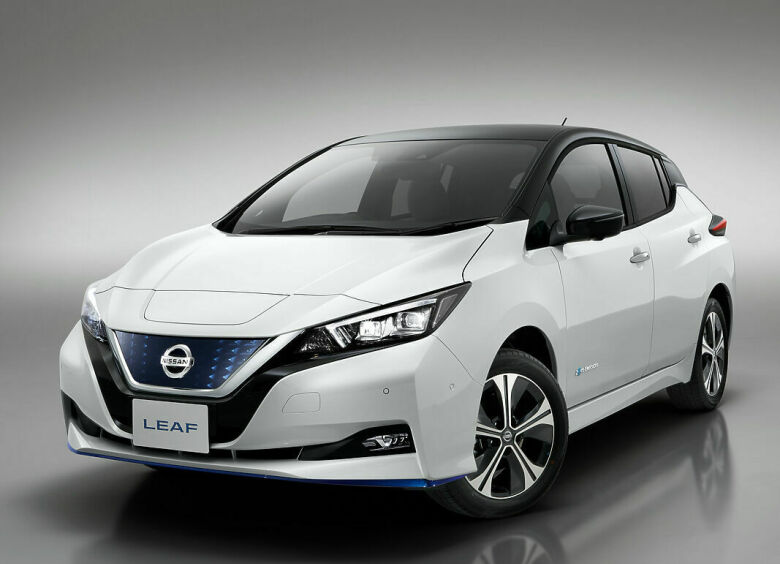 Изображение Nissan Leaf увеличил запас хода и стал мощнее