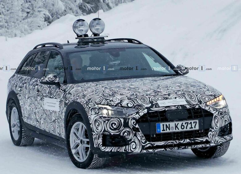 Изображение Обновленный «вседорожник» Audi A4 Allroad впервые замечен на тестах