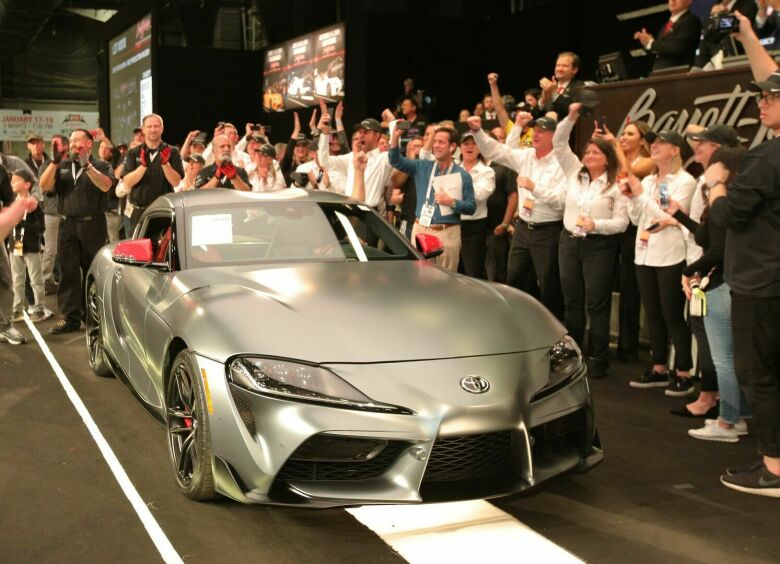 Изображение Первая Toyota Supra ушла с молотка за баснословные деньги