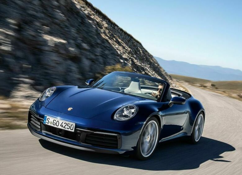 Изображение Немцы представили новый Porsche 911 с открытым верхом