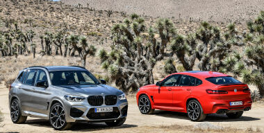 Баварцы представили «горячие» BMW X3 M и X4 M