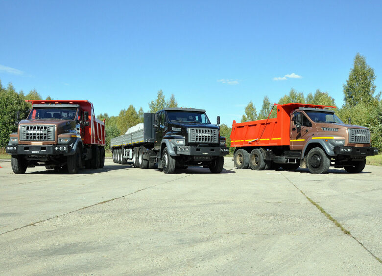 Изображение Тест-драйв дорожных грузовиков «Урал Next»: в чужой огород