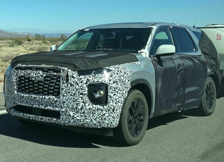 Изображение Объявлена дата премьеры семиместного кроссовера Hyundai Palisade