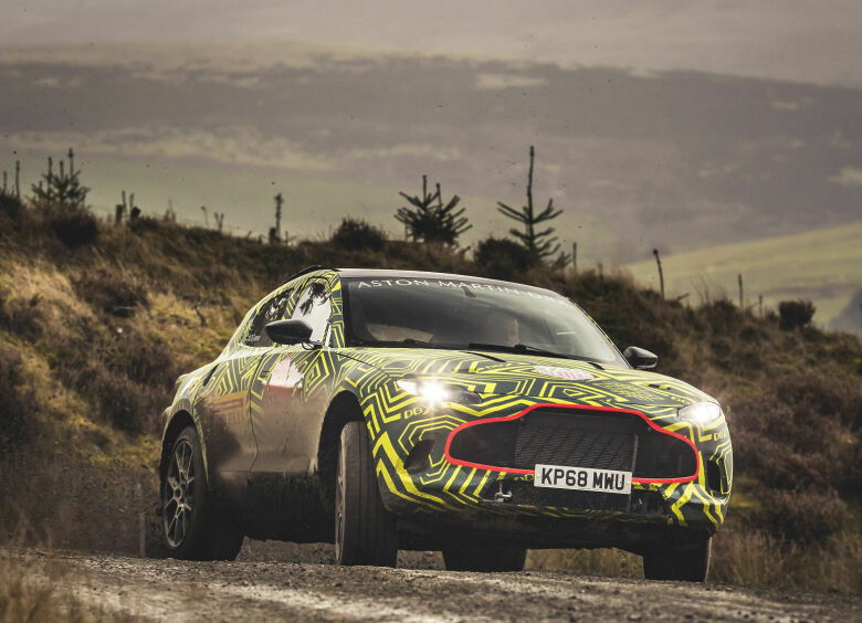 Изображение Aston Martin показал первый кроссовер в истории марки