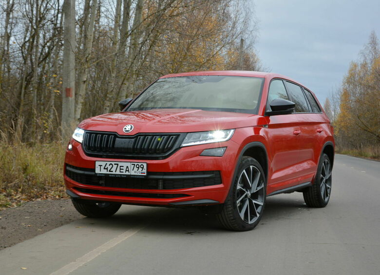 Изображение Веселые старты: тест-драйв кроссовера Skoda Kodiaq Sportline