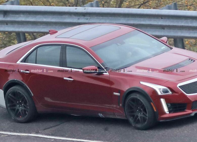 Изображение На тесты вышел Cadillac CTS-V в новой версии