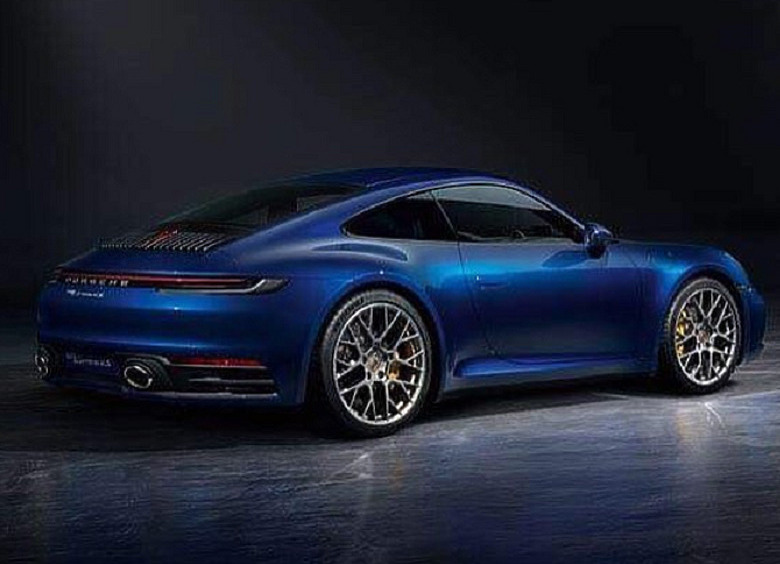Изображение В Сеть просочились свежие фотографии нового Porsche 911