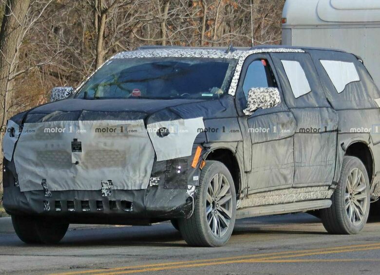 Изображение Новый Cadillac Escalade впервые замечен на тестах