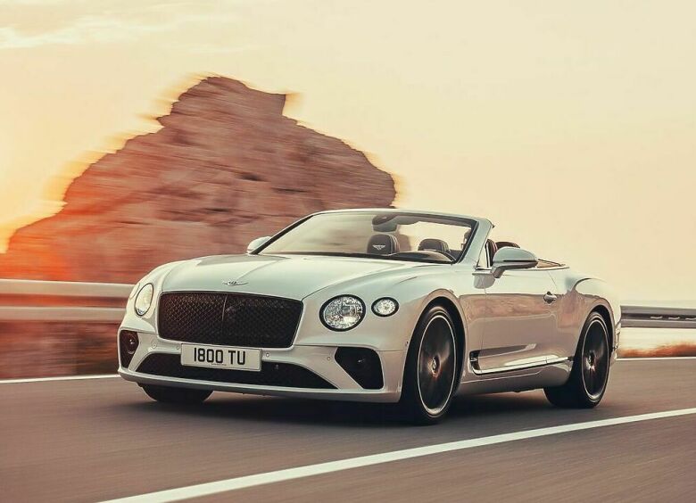 Изображение Британцы представили новый кабриолет Bentley Continental GT