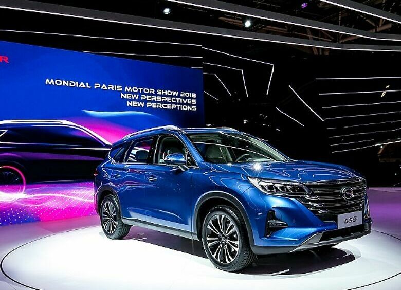 Изображение Новый китайский кроссовер GAC Trumpchi GS5 выходит на рынок