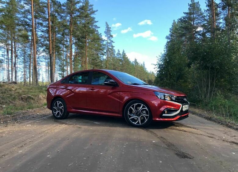 Изображение Первый тест-драйв LADA Vesta Sport: жжем на все деньги