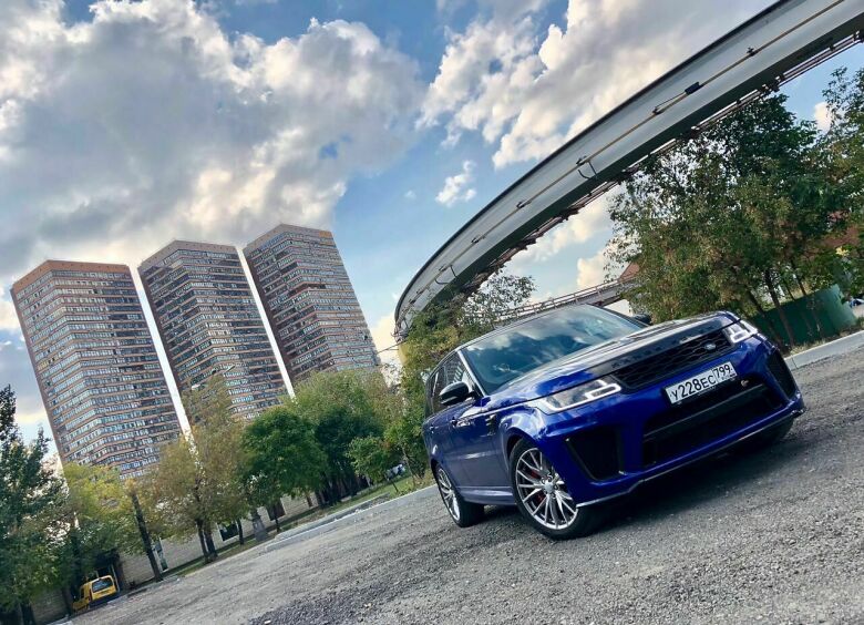 Изображение Не овощной салат: тест-драйв обновленного Range Rover Sport SVR