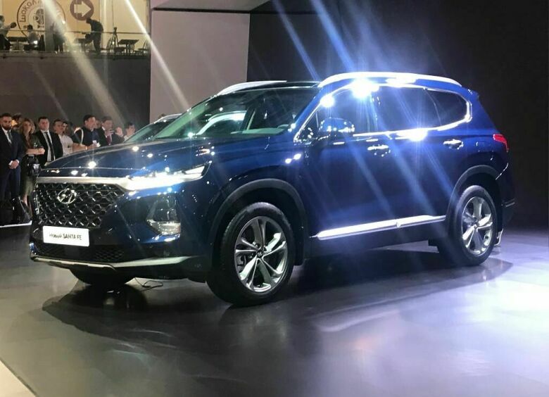 Изображение ММАС-2018: новый Hyundai Santa Fe дебютировал в России