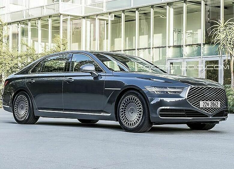 Изображение Опубликованы первые фотографии обновленного Genesis G90