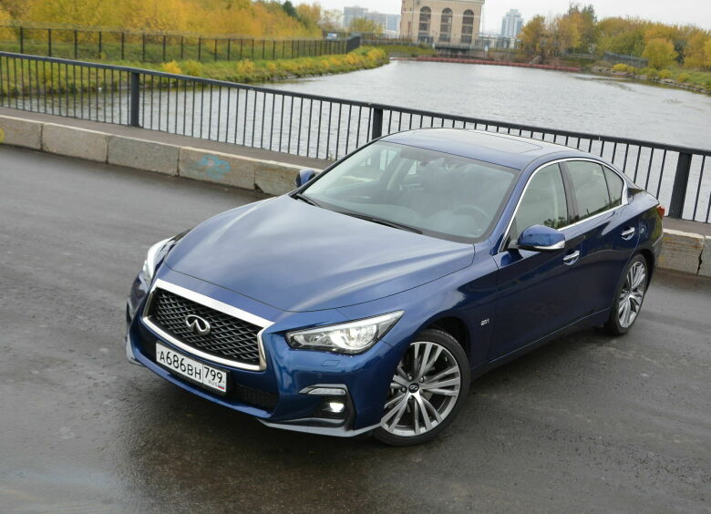 Изображение Легкость бытия: тест-драйв бюджетной версии Infiniti Q50