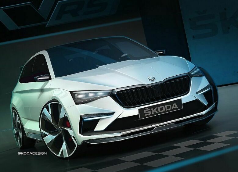 Изображение Концептуальный Skoda Vision RS оказался гибридом