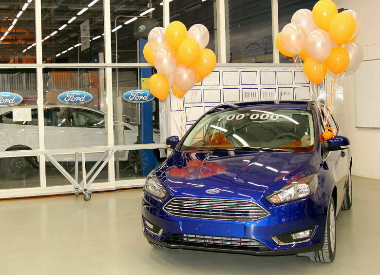 Изображение В России собрали 700 000 автомобилей Ford Focus