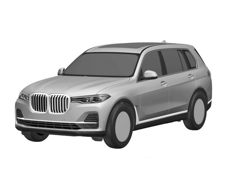 Изображение Опубликованы первые изображения нового кроссовера BMW X7