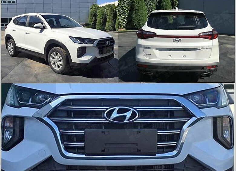 Изображение Шпионские камеры засняли обновленный Hyundai Tucson для Китая
