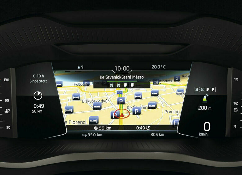 Изображение Skoda начала принимать заказы на автомобили с виртуальной приборной панелью