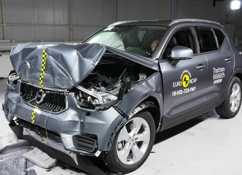 Изображение EuroNCAP оценил безопасность кроссовера Volvo XC40