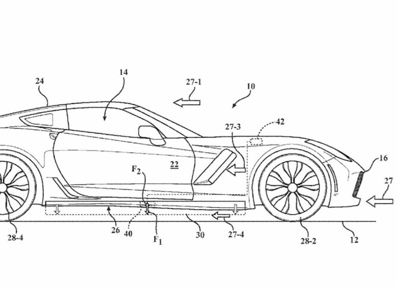 Изображение Chevrolet Corvette получит активный аэродинамический обвес