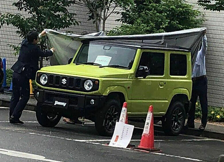 Изображение Опубликованы новые фотографии Suzuki Jimny четвертого поколения