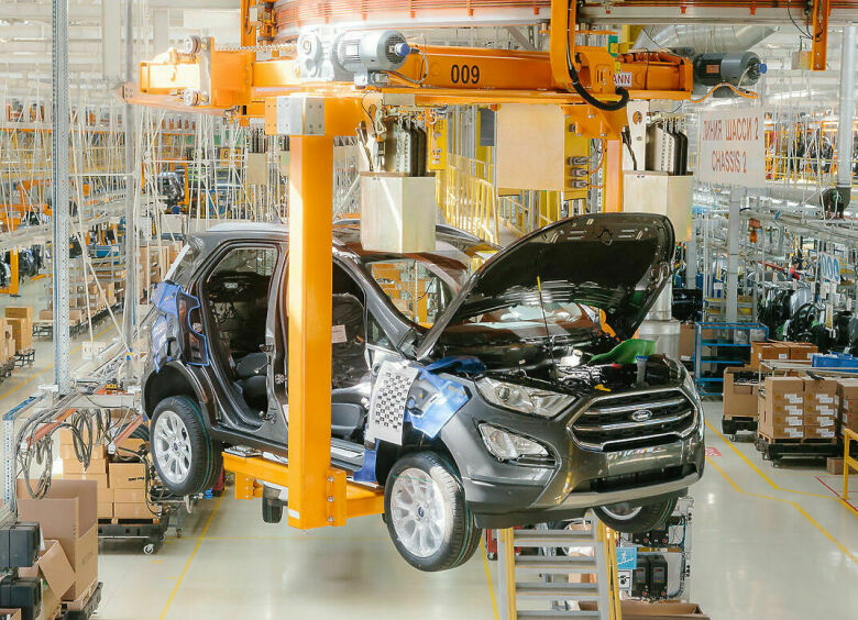 Изображение В Татарстане стартовало производство обновленного Ford EcoSport
