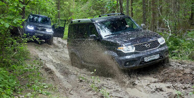 Жесткий замес: внедорожный тест-драйв УАЗ Патриот
