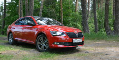 Тест-драйв Skoda Superb SportLine 4х4: замах на премиум