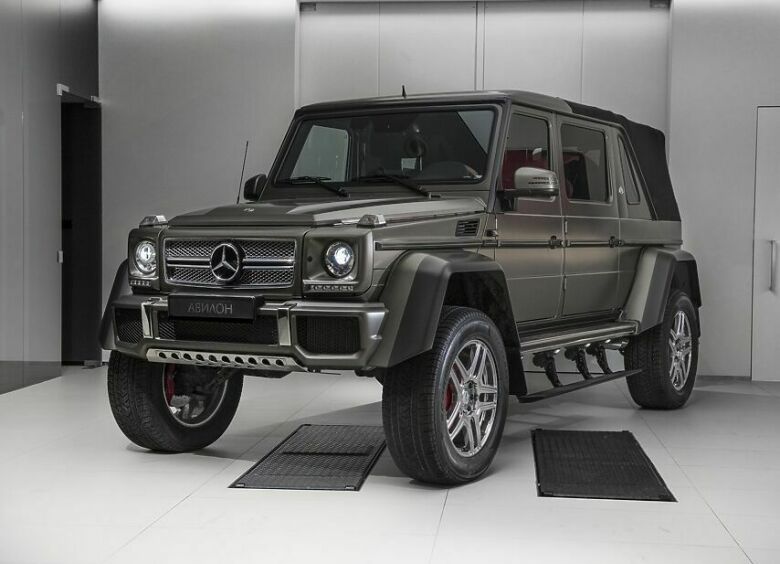 Изображение Эксклюзивный внедорожник Mercedes-Maybach оценен в 85 миллионов рублей