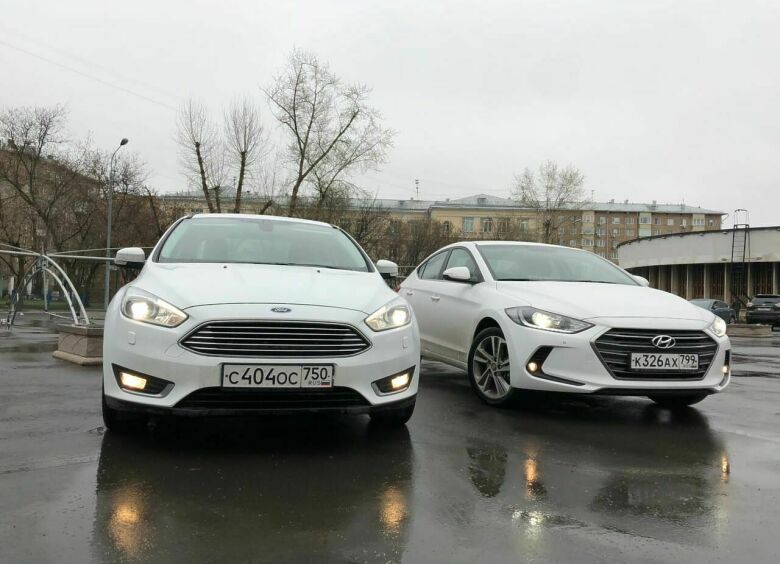 Изображение Ford Focus против Hyundai Elantra: для тех, кто не завидует