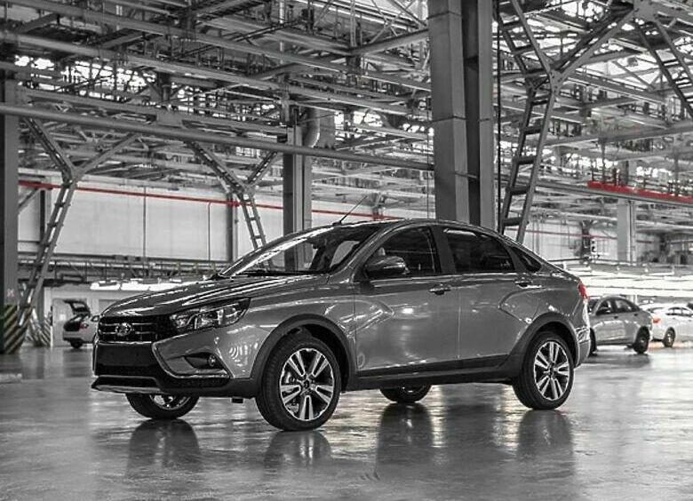 Изображение «Внедорожный» седан LADA Vesta Cross встал на конвейер